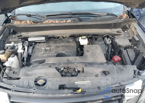 2017 Nissan Pathfinder Platinum from USA, damaged, VIN 5N1DR2MM7HC653768